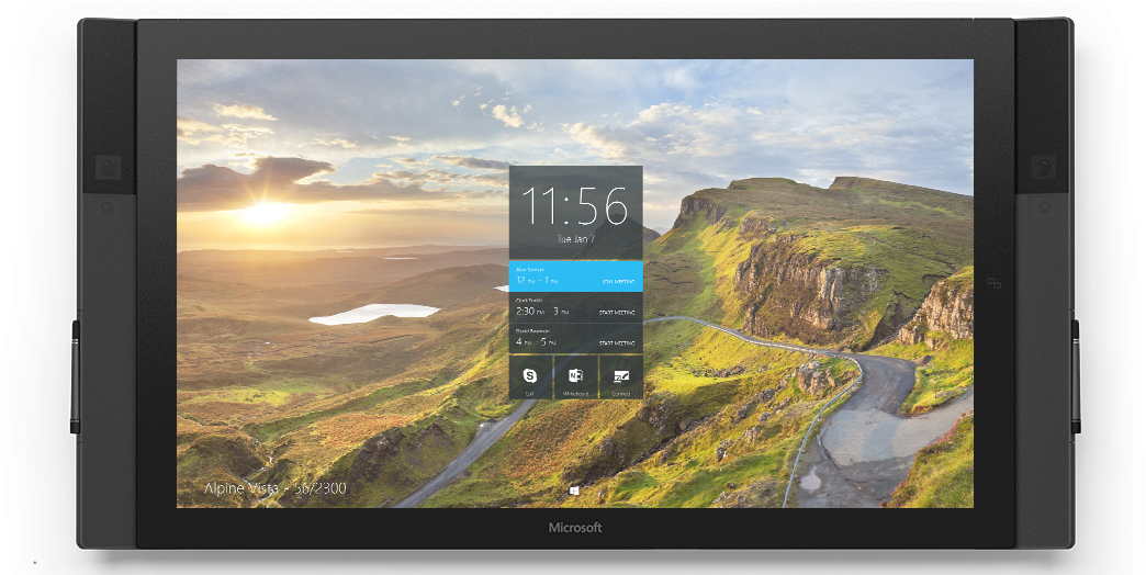 Microsoft Surface Hub Png (1053x523), Png Download