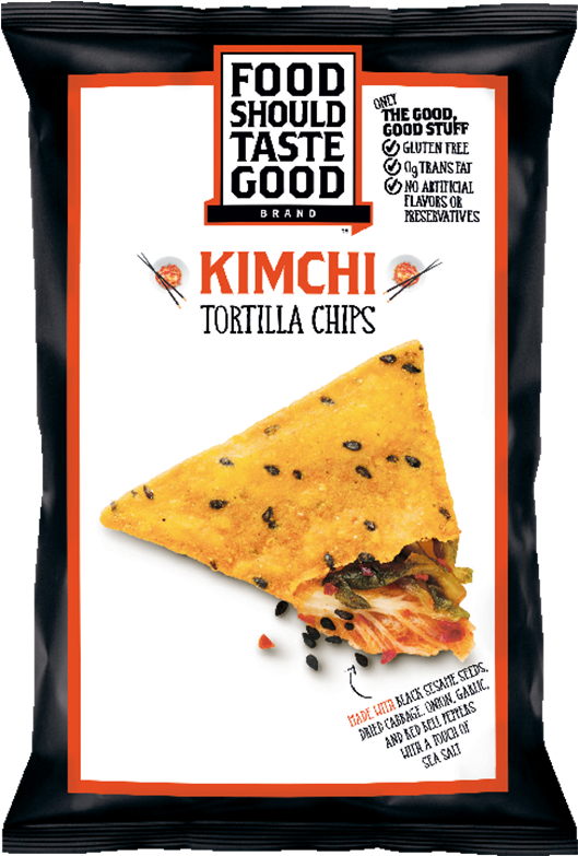 Kimchi Tortilla Crisp This Food Should Taste Good (598x864), Png Download