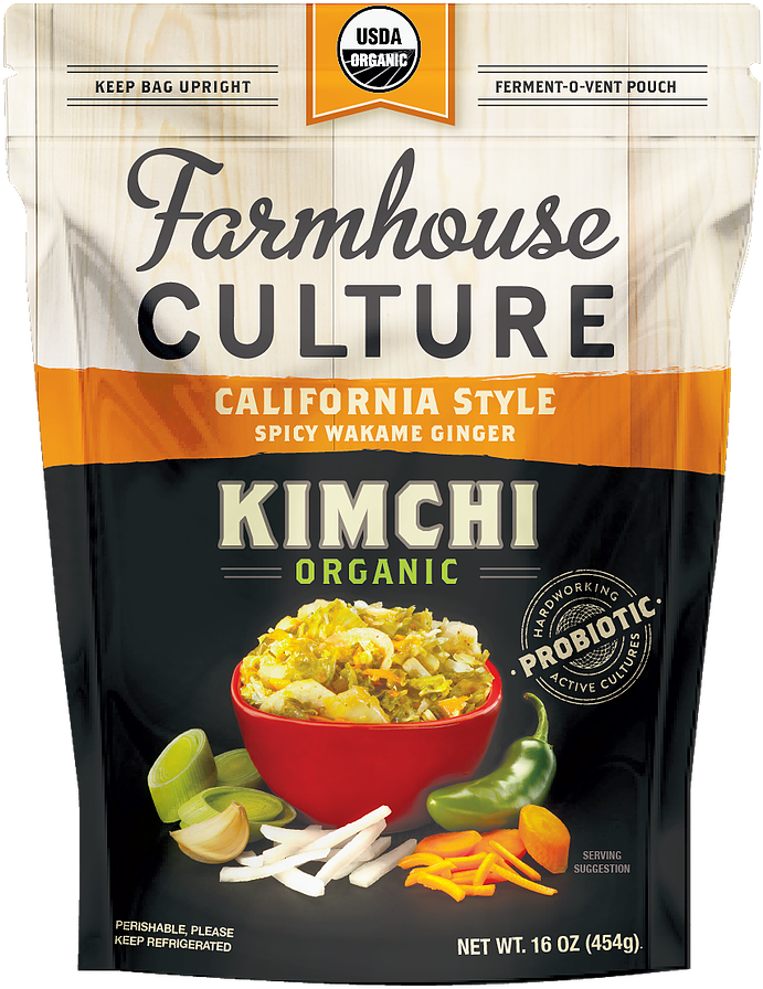 Image - Farmhouse Culture Garlic Dill Pickles Kraut 16 Oz (714x996), Png Download