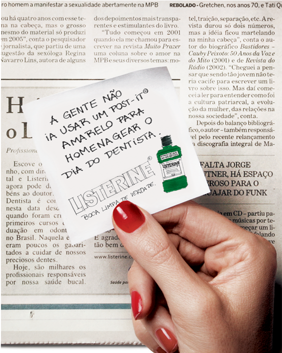 “we Just Couldn't Use A Yellow Post-it To Celebrate - Advertising (905x714), Png Download