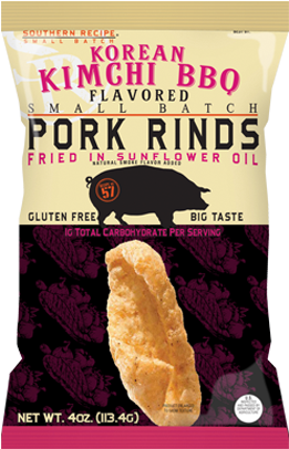 Korean Kimchi Bbq Pork Rinds From Southern Recipe Small - Korean Bbq Pork Rinds (425x425), Png Download