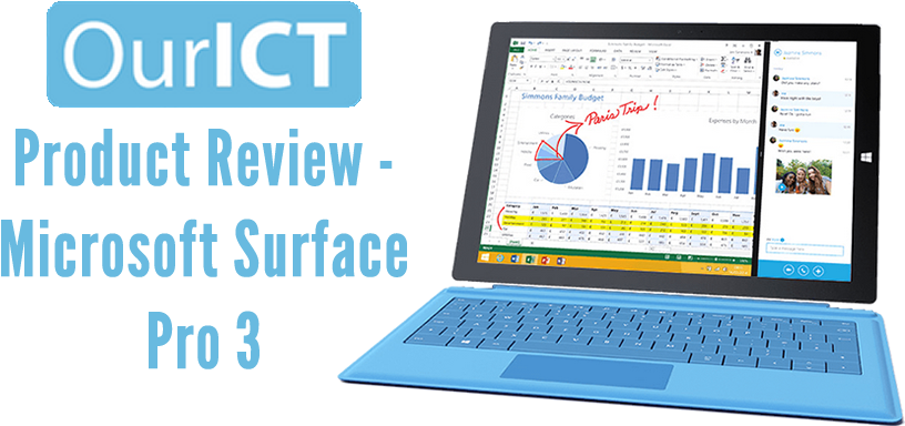 Microsoft Surface Pro 3 Review - G Pad F 8.0 Glass Screen Protector Dmax Armor G Pad (836x428), Png Download