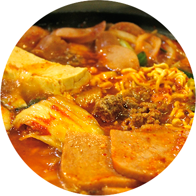 The Dish Originated During The Korean War, And Was - Songcook's Authentic Korean Restaurants (392x392), Png Download