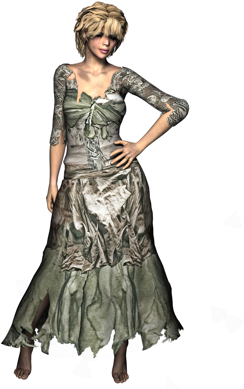 3d Models - Victorian Person 3d Model (494x640), Png Download