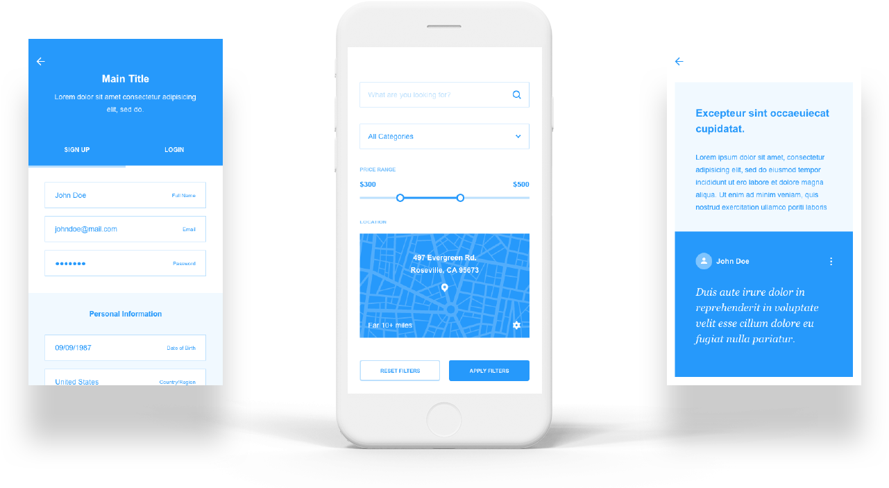 Make Prototypes Like This - Website Wireframe (1400x770), Png Download
