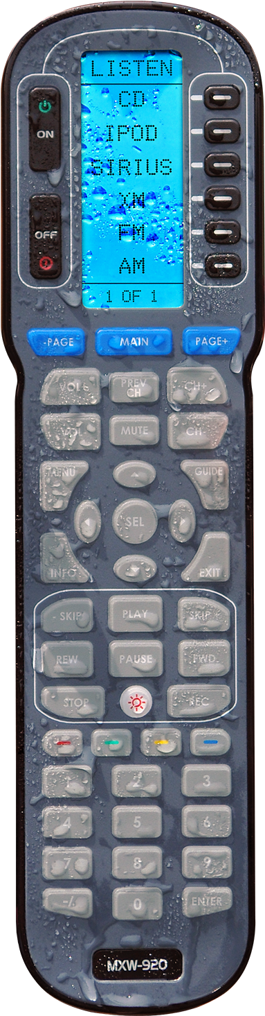 Complete Control - Urc Mxw920 Urc Ir/rf One-way Wand Style Splashproof (1500x1500), Png Download