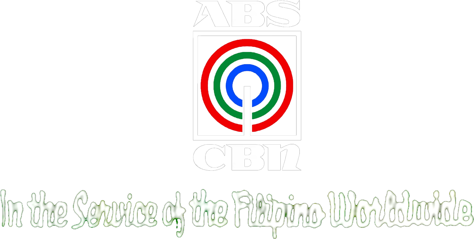 Abs-cbn In The Service Of The Filipino Worldwide White - Abs Cbn In The Service Of The Filipino (1704x852), Png Download