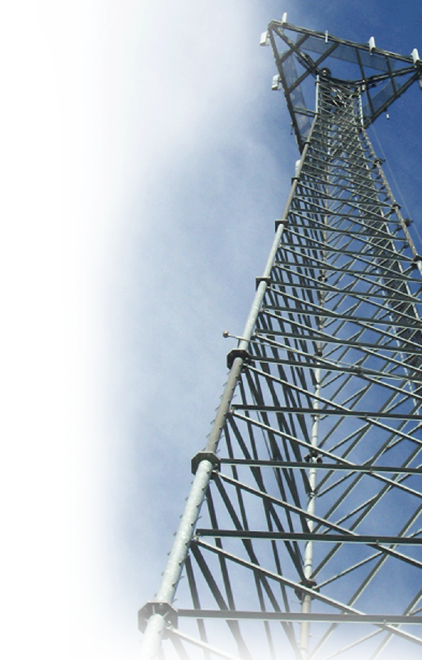 Cell Tower Mst - Triangular Cell Phone Tower (853x1332), Png Download