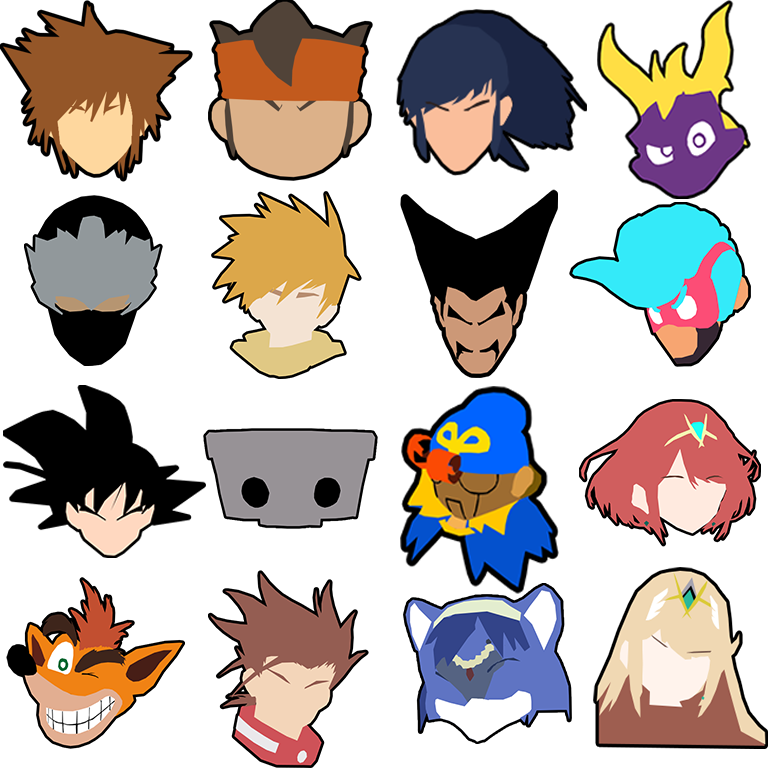 Ultimatecan't Contain My Smash Hypeso I Made Some Stock - Super Smash Bros Ultimate Stock Icons (768x768), Png Download