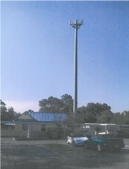 Proposed Cell Tower By School Worries Neighbors - Monopole Cell Tower (870x580), Png Download