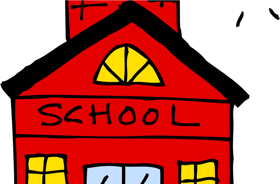 1 Red Schoolhouse End Of The Year Activities - Cute School Building Clipart (1200x630), Png Download