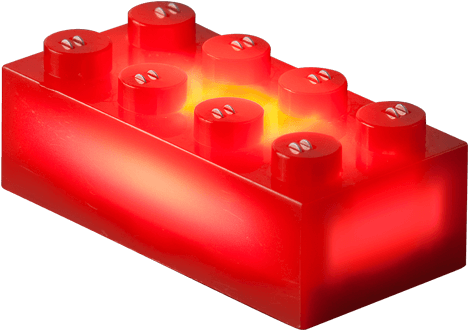 Lego Transparent Brick Download - Light Stax Complete Set Building Kit (500x500), Png Download