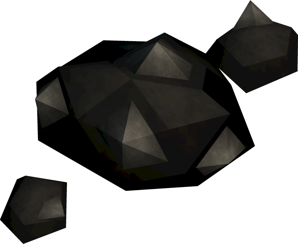 Dwarven Black Iron Ore Detail - Diamond (1000x818), Png Download