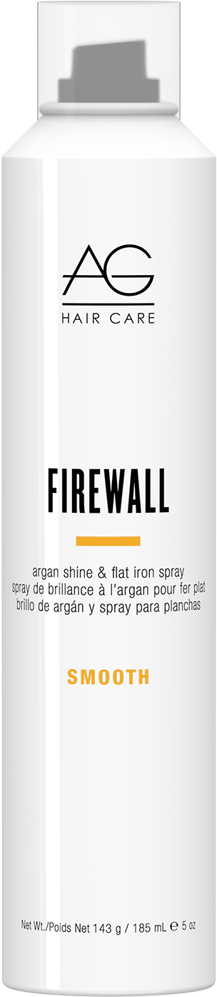 Firewall Flat Iron Spray - Ag Hair Smooth Firewall Shine & Flat Iron Spray (1600x1600), Png Download