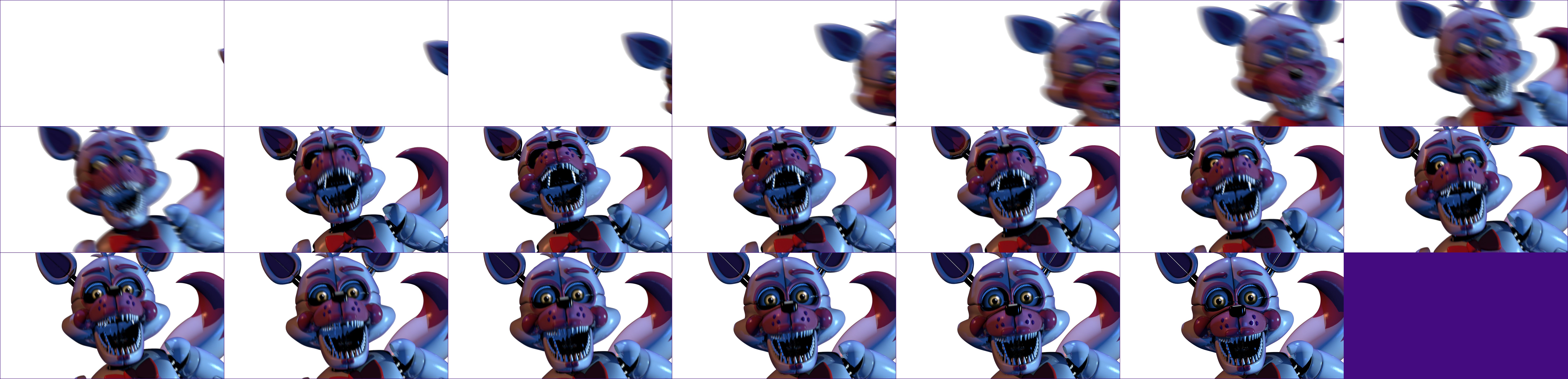 Click For Full Sized Image Funtime Foxy - Five Nights At Freddy's: Sister Location (8976x2168), Png Download