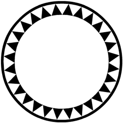 Drum Circle Miami - Polynesian Tattoo Circle Design (400x400), Png Download