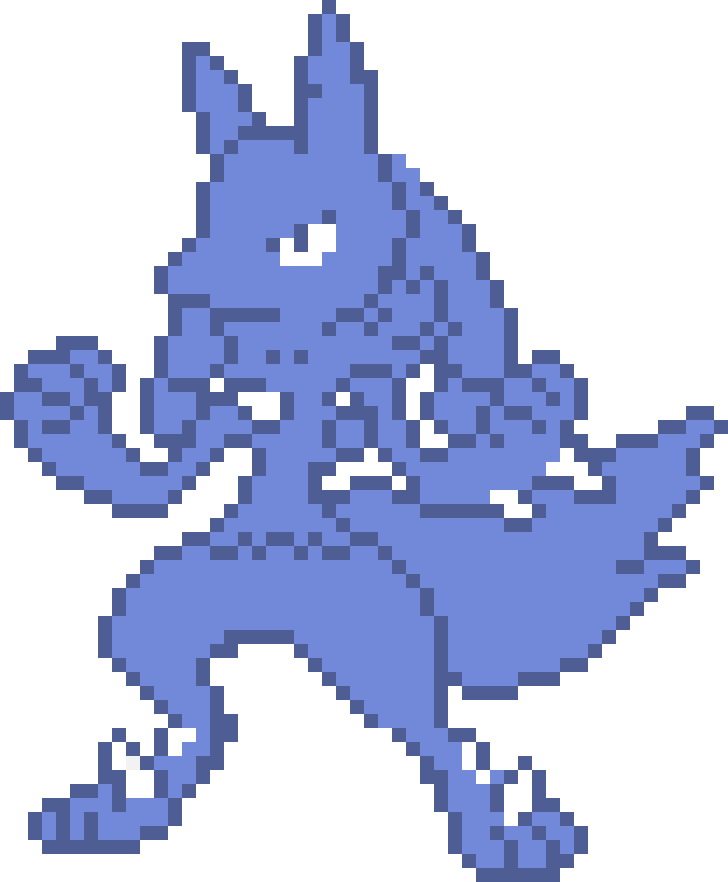 Mega Lucario By Abbaike {burple Style] - Cartoon (728x882), Png Download