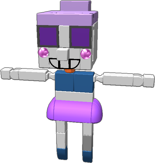 By Funtime Foxy - Cartoon (768x768), Png Download