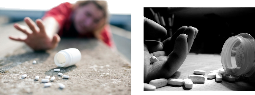 Addiction To Pills - People Suffering From Drugs (878x418), Png Download