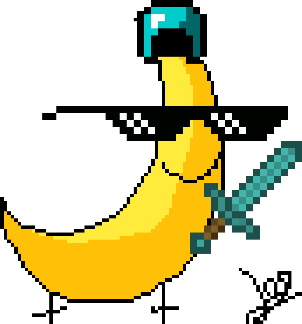 Sexy Banana Man - Minecraft Armor Transperent (1200x1200), Png Download
