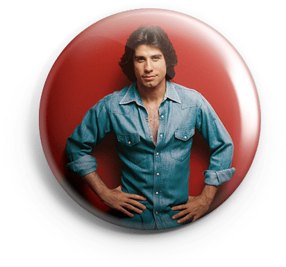 Chesty & Sexy Collection - John Travolta Grease,saturday Night Fever Td/holo Signed (960x960), Png Download