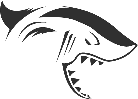 Shark Gaming Logo Png (590x425), Png Download