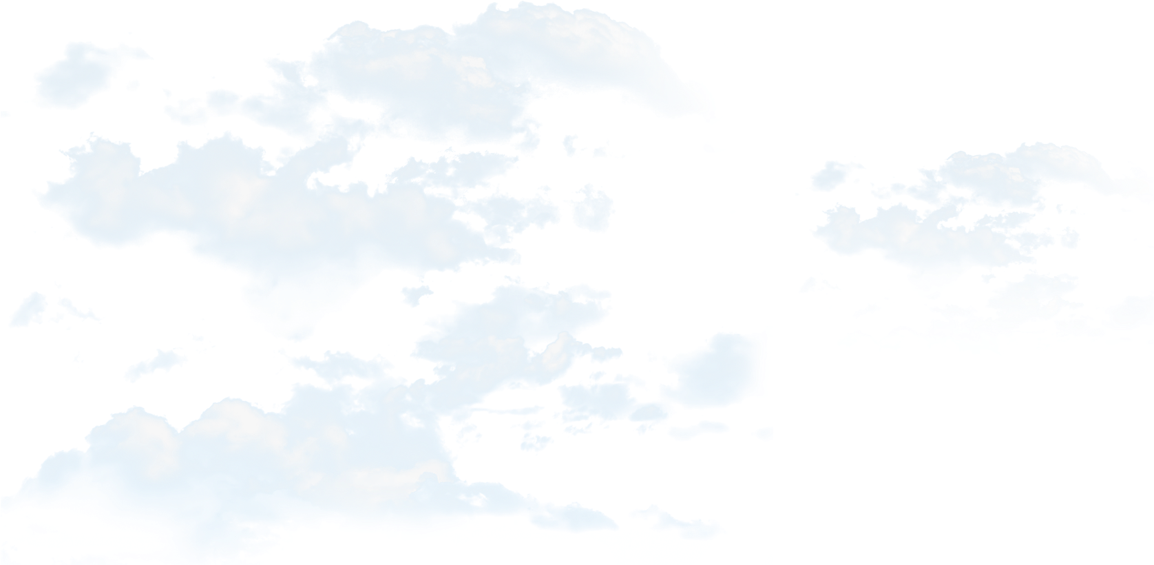 Cumulus (1703x841), Png Download