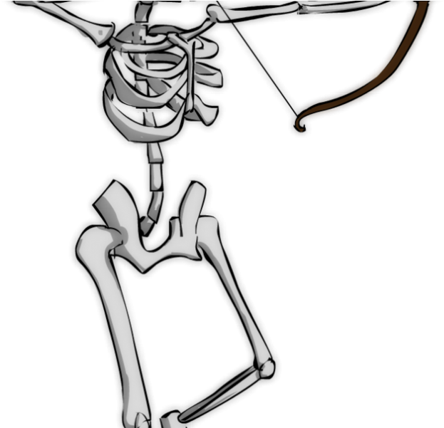 Minecraft Skeleton Pictures Minecraft Skeleton Mob - Dibujos Para Dibujar De Minecraft (678x600), Png Download