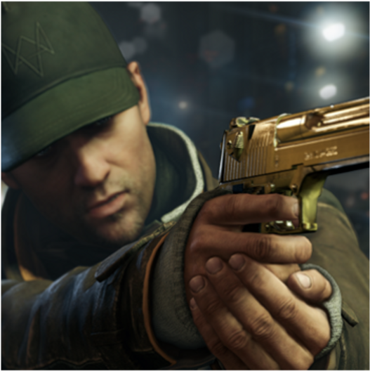 1-watch Dogs Sales - Aiden Pearce Gun (1200x675), Png Download
