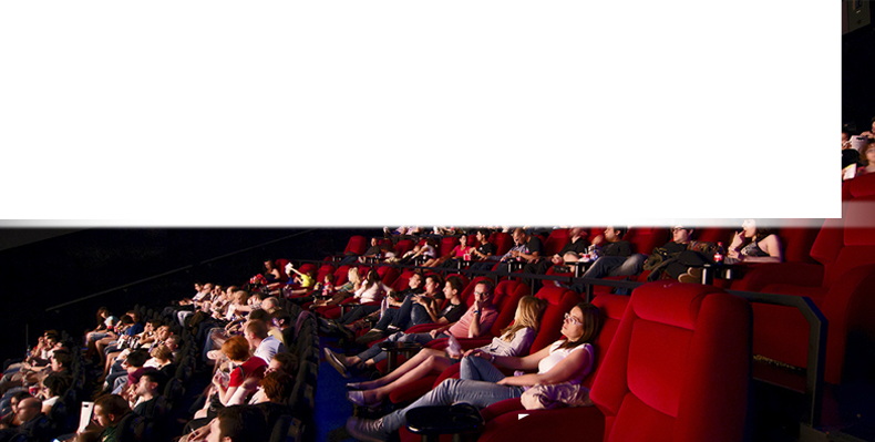 Detail Of Seats Cinema View - Full Cinema (790x399), Png Download
