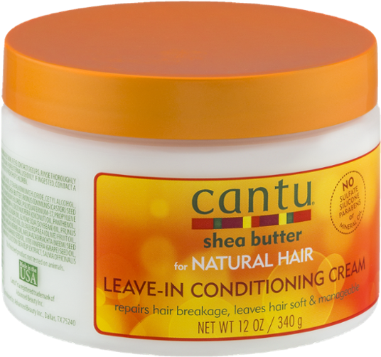 Cantu Shea Butter For Natural Hair Leave In Condition (600x600), Png Download
