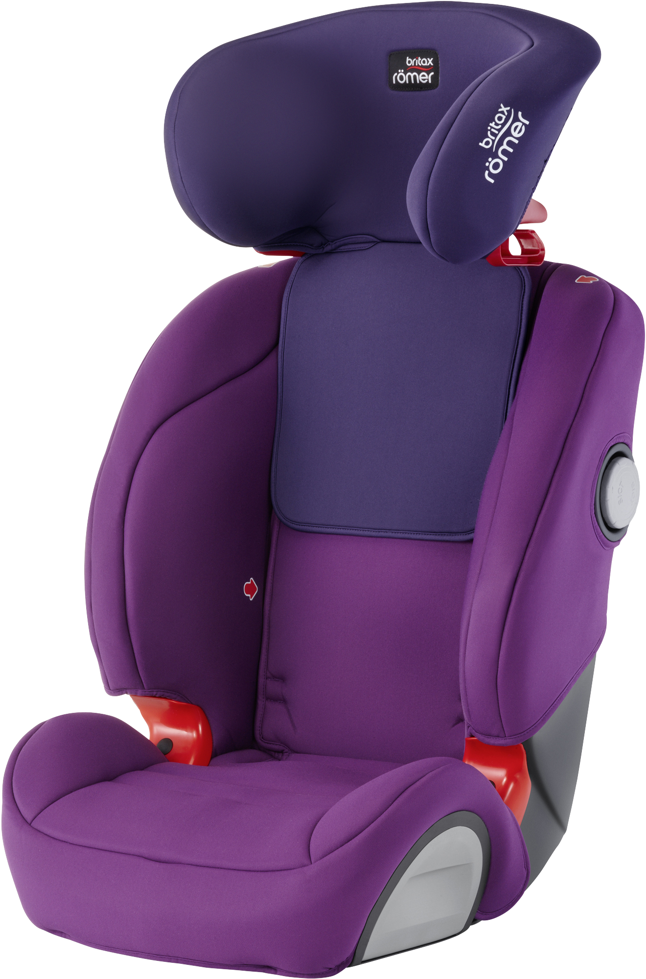 Superior Car Seat Safety That Grows With Your Child - Britax Romer Spare Cover For Evolva 1-2-3 Sl Sict Flame (2000x2000), Png Download