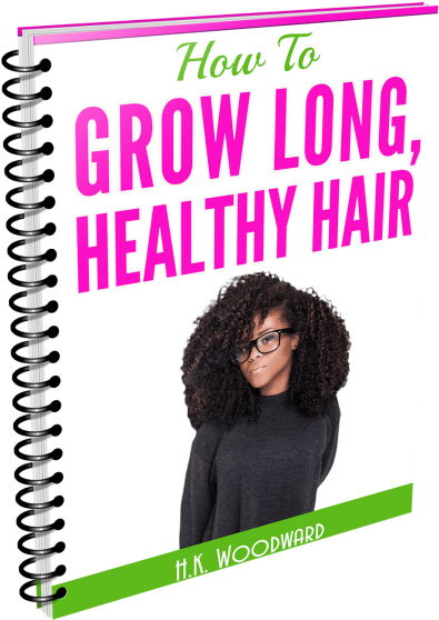 Grow Your Natural Hair Grow Long (450x640), Png Download