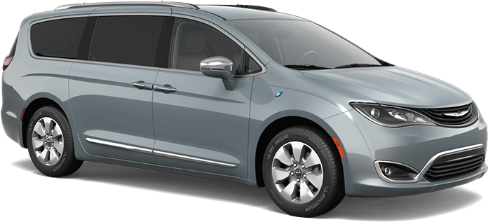 Chrysler Pacifica White Bg - Minivan (812x374), Png Download