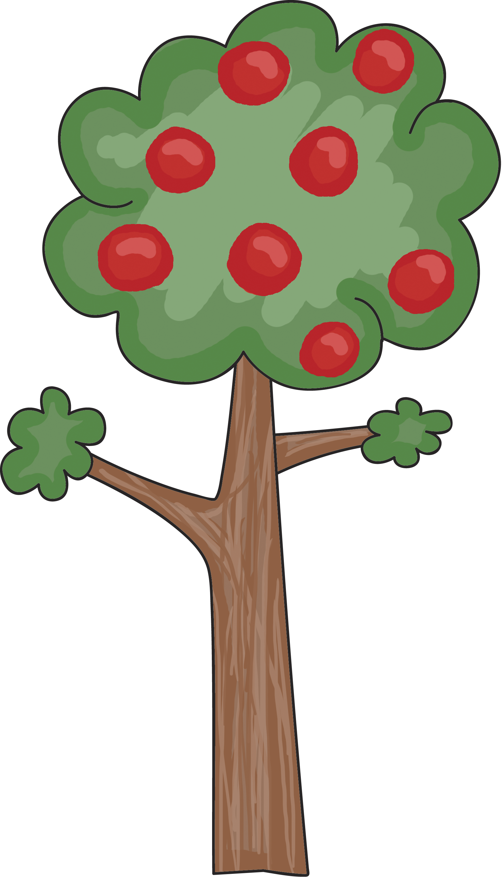 Tree 20 Aug 2018 - My Favorite Farm Animal (1742x3042), Png Download