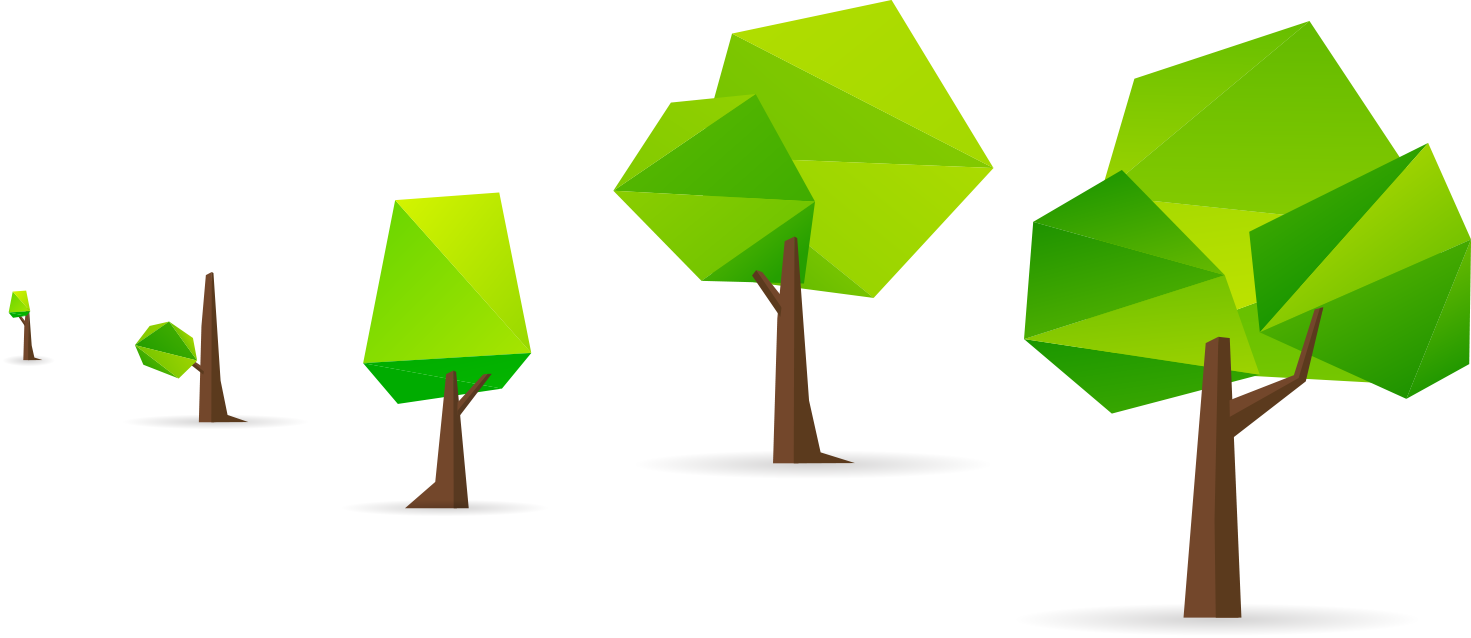 Tree - Clip Art (1471x638), Png Download