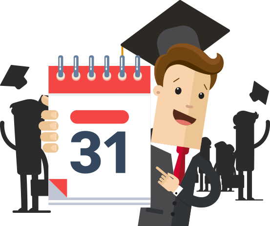 Save Your Time, We'll Do The Rest So Your Paper Is - Graduation (553x463), Png Download