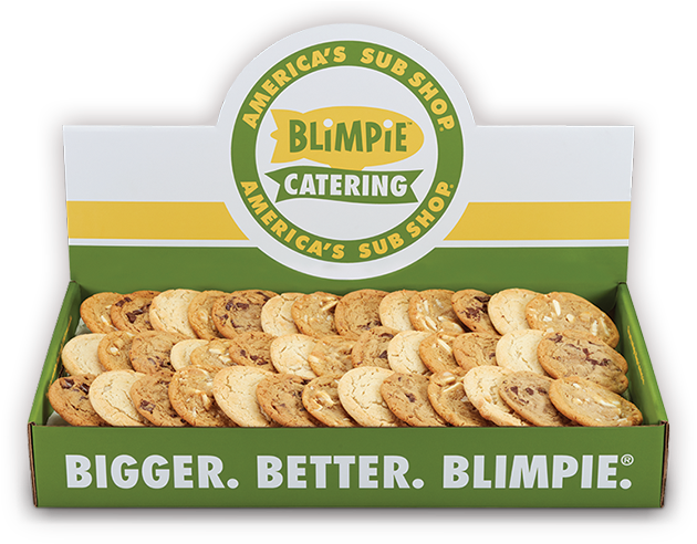 Cookie Platter - Blimpie (696x492), Png Download