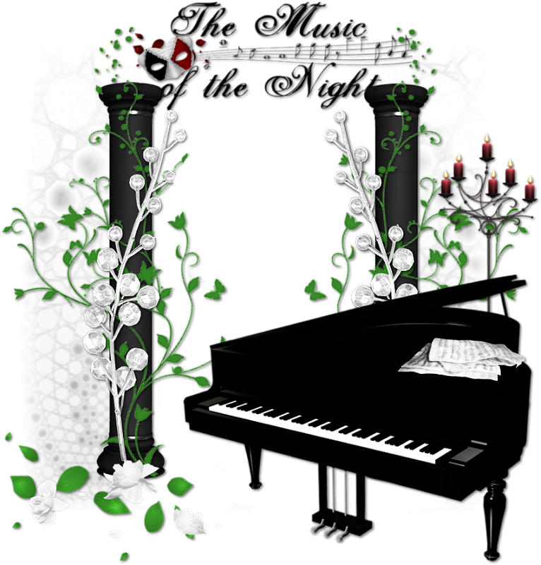 Cluster The Music Of The Night - Congratulations, Piano Recital, Piano & Music Notes, (795x800), Png Download