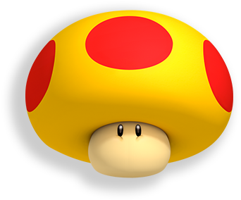 Mega Mushroom - Nintendo (500x450), Png Download