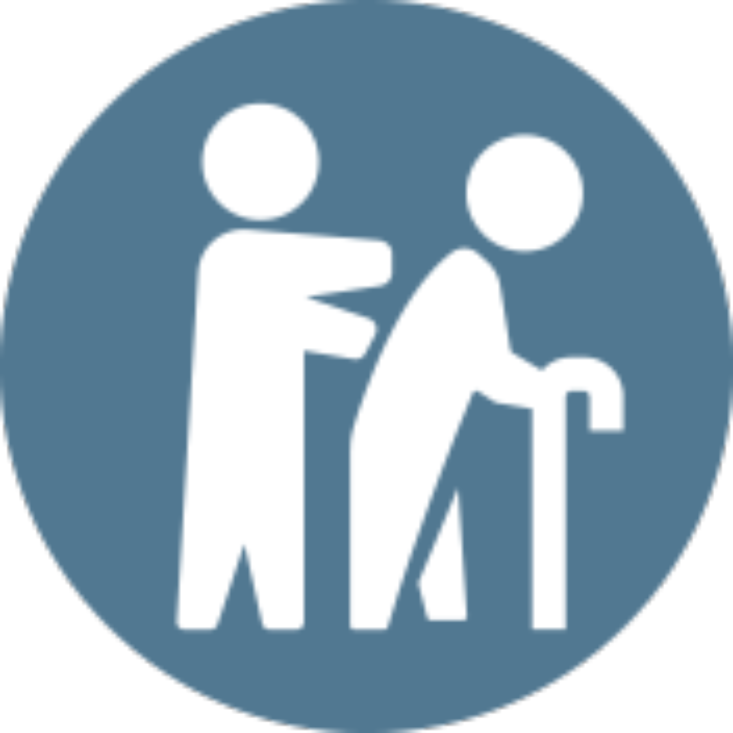 More Aged Care Services - Old Age Care Logo (733x733), Png Download