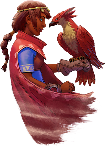 Ara - Falcon Age (368x500), Png Download