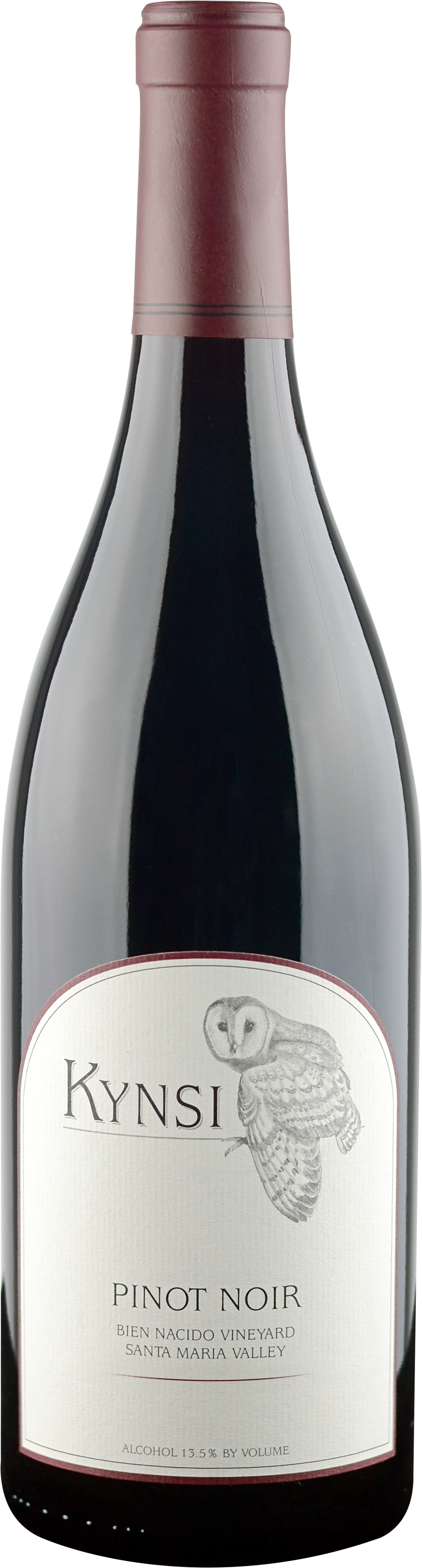 Png - Kynsi Pinot Noir Bien Nacido Vineyard (1018x3776), Png Download