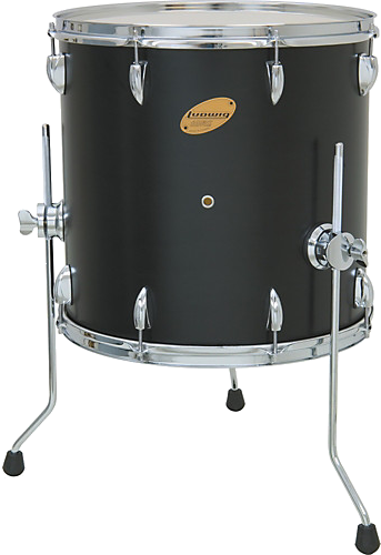 Ludwig Floor Tom - Ludwig Accent Toms (343x500), Png Download