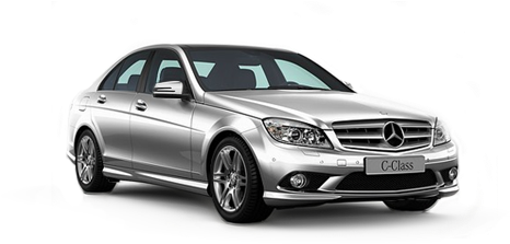 Mercedes C Class - Renault Megane Preto 2016 (480x255), Png Download
