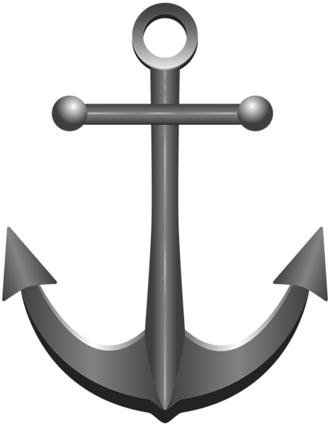 Anchor Png - Clear Background Anchor Clipart (466x600), Png Download