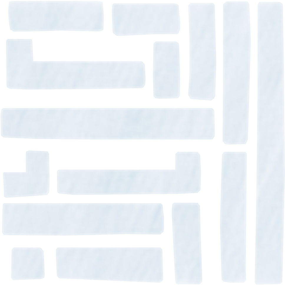 Ice Block Platforms - Platform Block Sprite Png (1000x1000), Png Download