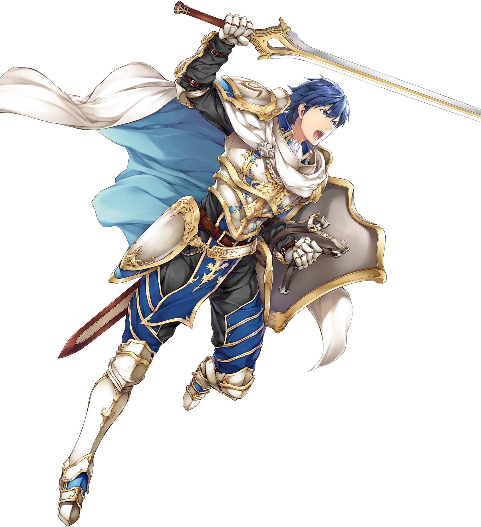 Fire Emblem Heroes Chrom Exalt (1684x1920), Png Download