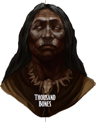 Thousand Bones - Pathfinder Roleplaying Game (343x417), Png Download