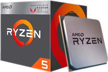 Amd Ryzen 5 2400g With Radeon Rx Vega 11 Graphics - Ryzen 5 2600x Price In Pakistan (427x320), Png Download